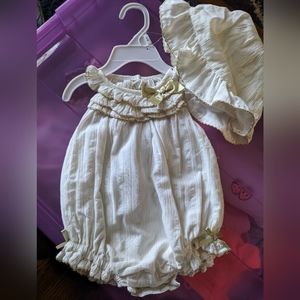 Baby girl NWT romper
